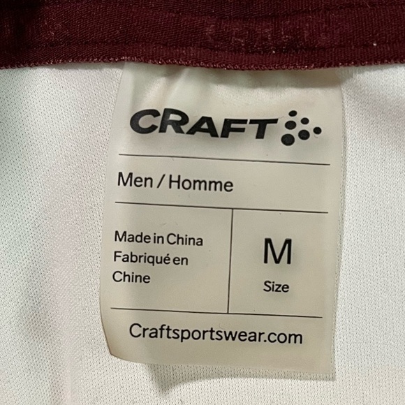 Craft Off-White Performance Tee - Men’s Size Medium - Picture 3 of 15